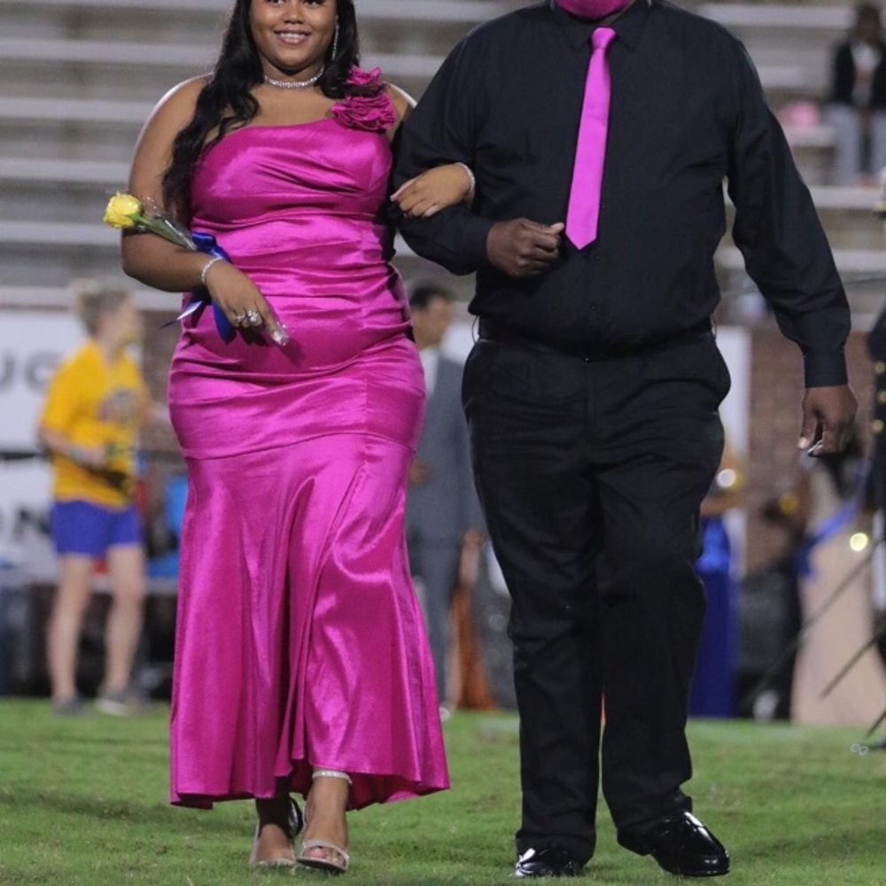 Pink formal dress